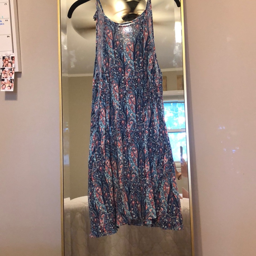 American Eagle Paisley Swing Dress
